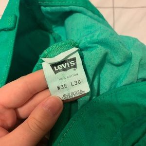 Green Levi’s